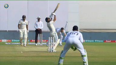 Poise & Placement: Jurel's first six in Test cricket