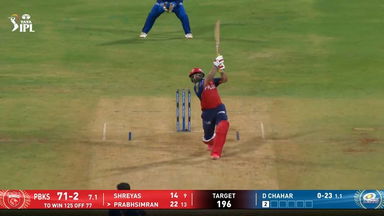 IPL 2026 M24: MI vs PBKS - Prabhsimran Singh Six