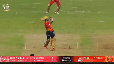IPL 2025 Final: RCB vs PBKS - Shashank Singh Six
