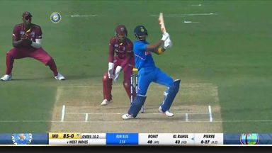 IND vs WI 2019, 2nd ODI: KL Rahul Six