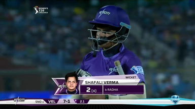 M03: Supernovas vs Velocity – Shafali Verma Wicket