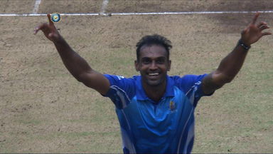 Abhimanyu Mithun's  Last Over Hat-Trick