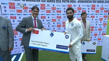 IND vs AFG 2018, 1st Test - Jana Bankable Player - Ravindra Jadeja