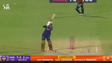 IPL 2025 M68: SRH vs KKR - Sunil Narine Six
