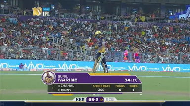 M27: KKR vs RCB – Sunil Narine Wicket
