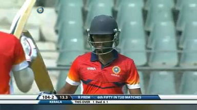 Syed Mushtaq Ali Trophy:  Kerala vs Mumbai, Rohan Prem’s fifty