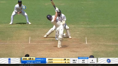 IND vs ENG 2021, 4th Test, Day 3: Ollie Pope Six
