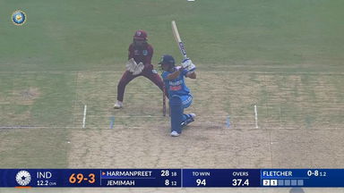 Harmanpreet Kaur's stroke-filled 32(22)