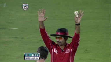 Match 9 DC vs MI – Sharma's 4th Six