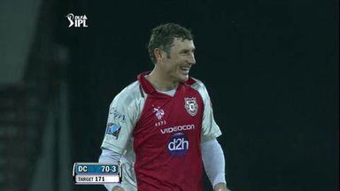 Match 53 DC vs KXIP – Harris's Wicket