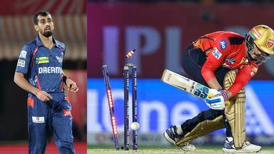 Bowled round his legs: Prince's perfect yorker