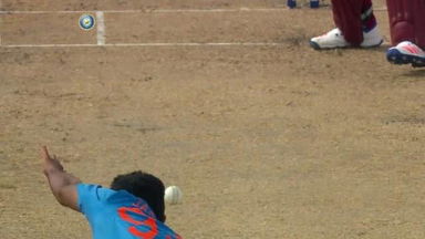 1ST T20I: IND vs WI – Johnson Charles Six