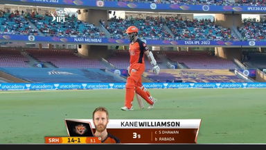 M28: PBKS vs SRH – Kane Williamson Wicket