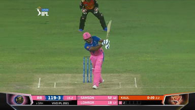 M40: SRH vs RR – Sanju Samson Six