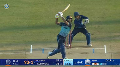 SMAT 2025 Final, Haryana vs Jharkhand: 50 up in style: Ishan Kishan goes 4,6,4,4