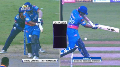 Rohit gets the DRS bang on