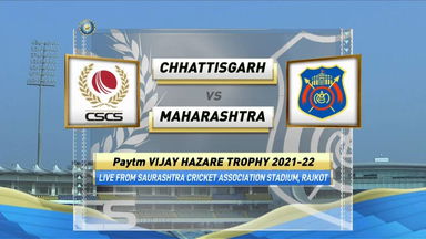 Vijay Hazare Trophy 2021-22, Chhattisgarh v Maharashtra: Match Highlights