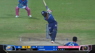 M51: RR vs MI – Rohit Sharma Six
