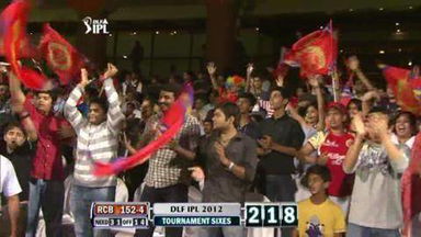 Match 21 RCB vs PWI – Tiwary's Six
