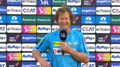 M54: LSG vs KKR –  Jonty Rhodes Interview