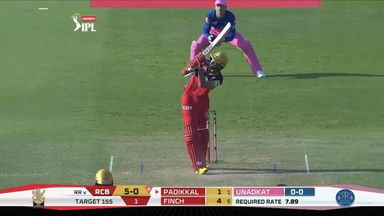 M15: RCB vs RR – Devdutt Padikkal Six