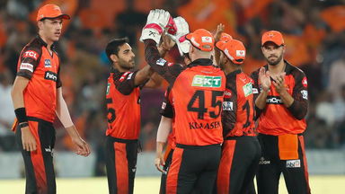 First ball strike: Bhuvneshwar removes Prabhsimran