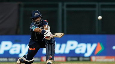 4, 6, 4: Saha takes on Kaul in first over