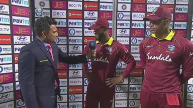 IND vs WI 2018, 3rd ODI: Marlon Samuels & Shai Hope Interview