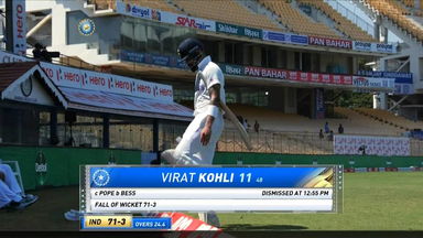 IND vs ENG 2021, 1st Test, Day 3: Virat Kohli Wicket