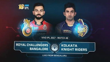 IPL 2017 M46: RCB vs KKR – Match Highlights