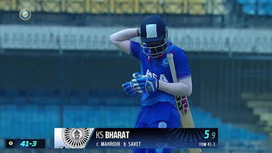 Syed Mushtaq Ali Trophy 2022, Andhra vs Bihar:  Fall of Wickets