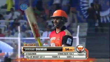 M41: RR vs SRH – Shikhar Dhawan Wicket