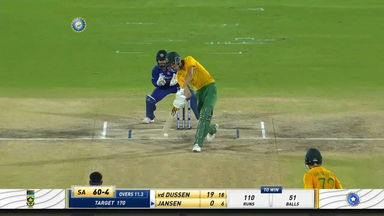 IND vs SA 2022, 4TH T20I: Marco Jansen  Six