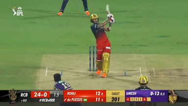 M36: RCB vs KKR – Faf Du Plessis Six