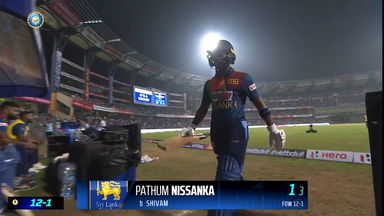 IND vs SL 2023, 1ST T20I: Pathum Nissanka Wicket