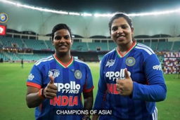 Being Champions of Asia with Deepti Sharma & Richa Ghosh