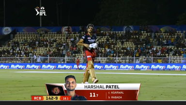 M60: RCB vs PBKS – Harshal Patel Wicket