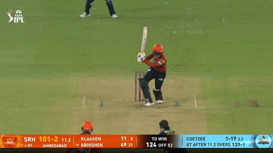 IPL 2025 M51: GT vs SRH - Abhishek Sharma Six