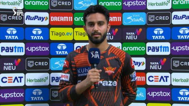 M40: DC vs SRH –   Mayank Markande  Interview