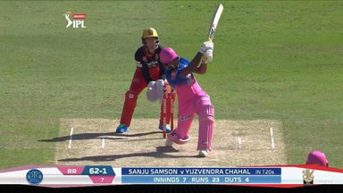 M33: RR vs RCB – Sanju Samson Six