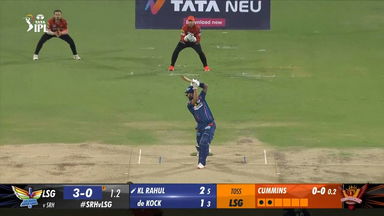 M57: SRH vs LSG  – K L Rahul Six