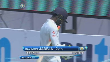 IND vs AUS 2017 - 2nd Test day 3 : Ravindra Jadeja Wicket