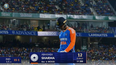 IND vs ENG 2025, 2nd T20I: Abhishek Sharma Wicket