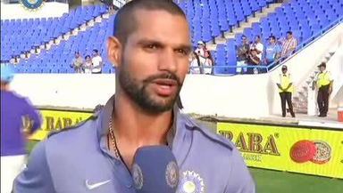 India's tour of West Indies, 2016: 1st Test, Day 1: Shikhar Dhawan Interview