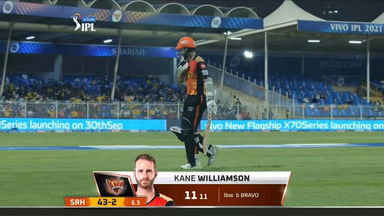 M44: SRH vs CSK – Kane Williamson Wicket