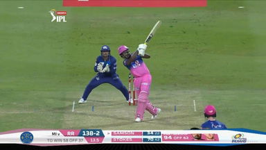 M45: RR vs MI – Sanju Samson Six