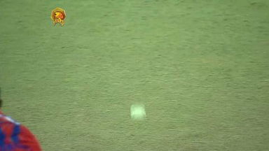M54: GL vs MI – Nitish Rana Wicket