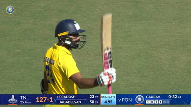 Vijay Hazare Trophy 2025-26, Pondicherry vs Tamil Nadu: Match Highlights