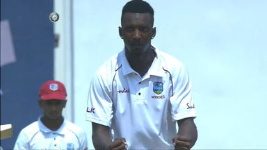 IND vs WI, 2018 - 1st Test: Fall of wickets, IND 1st Innings