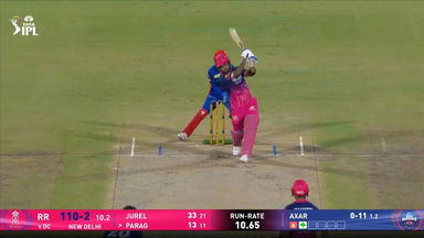 IPL 2026 M62: DC vs RR - Riyan Parag Six